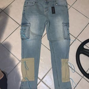 Serende "CYBERCLOUD" Cargo Jeans